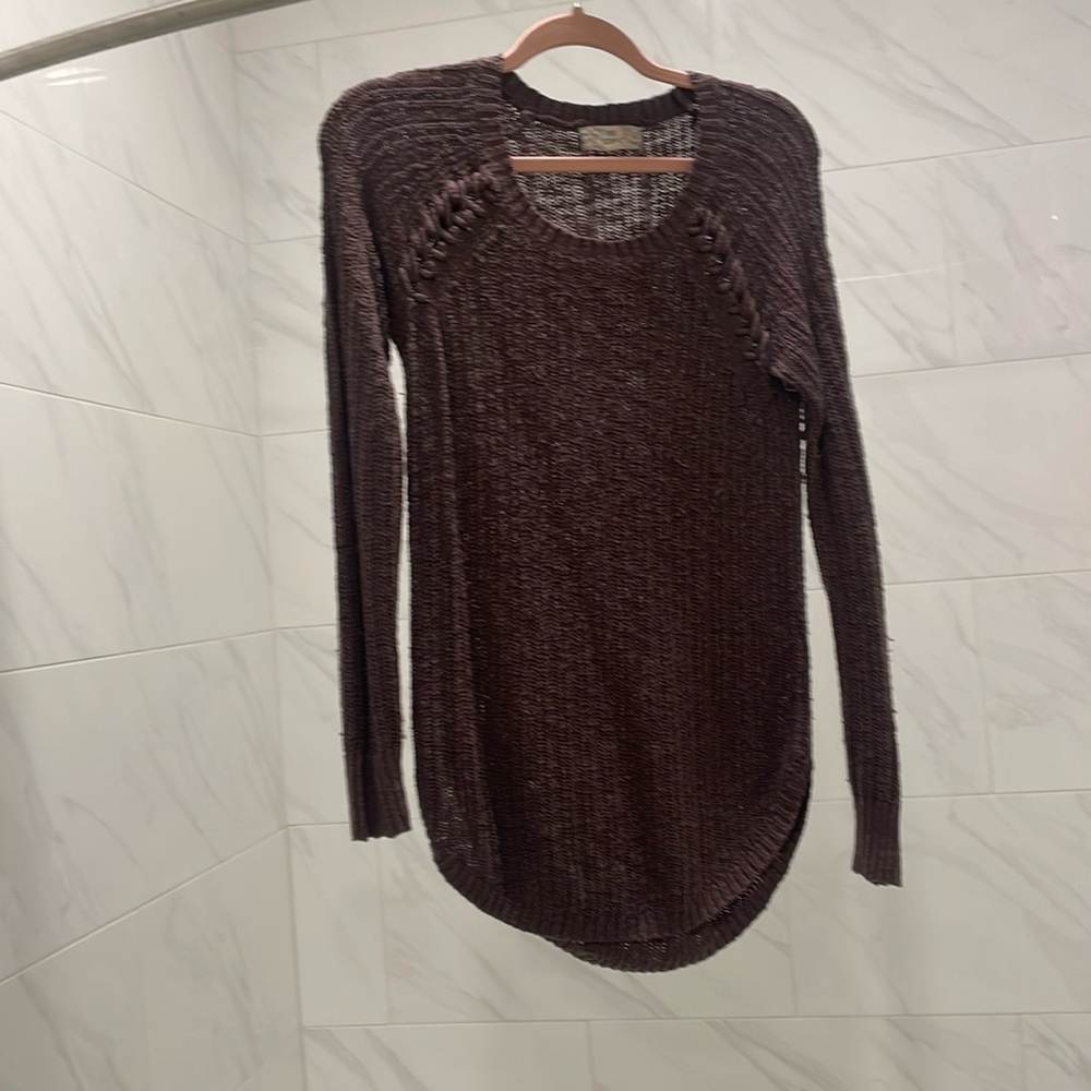 Plum Sweater